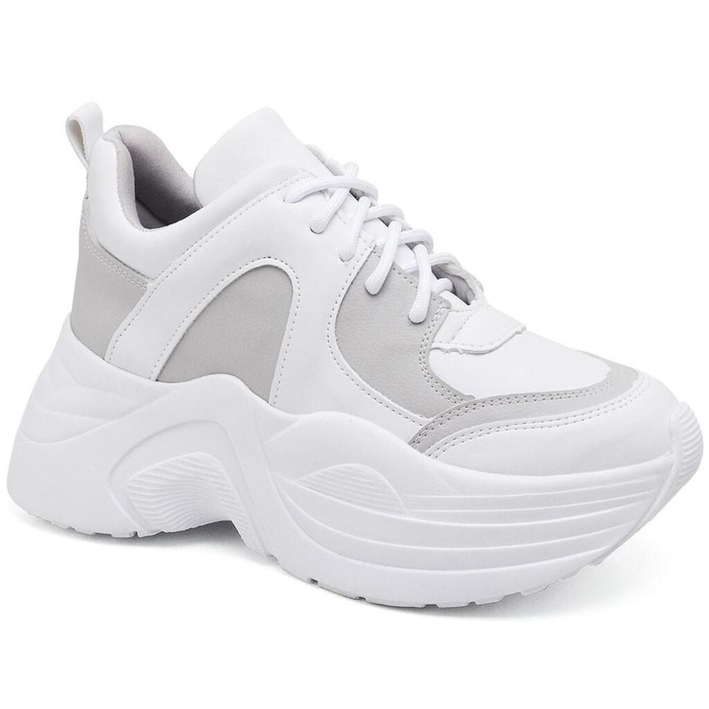 Tênis Feminino New Caixa Alta Chunky Casual