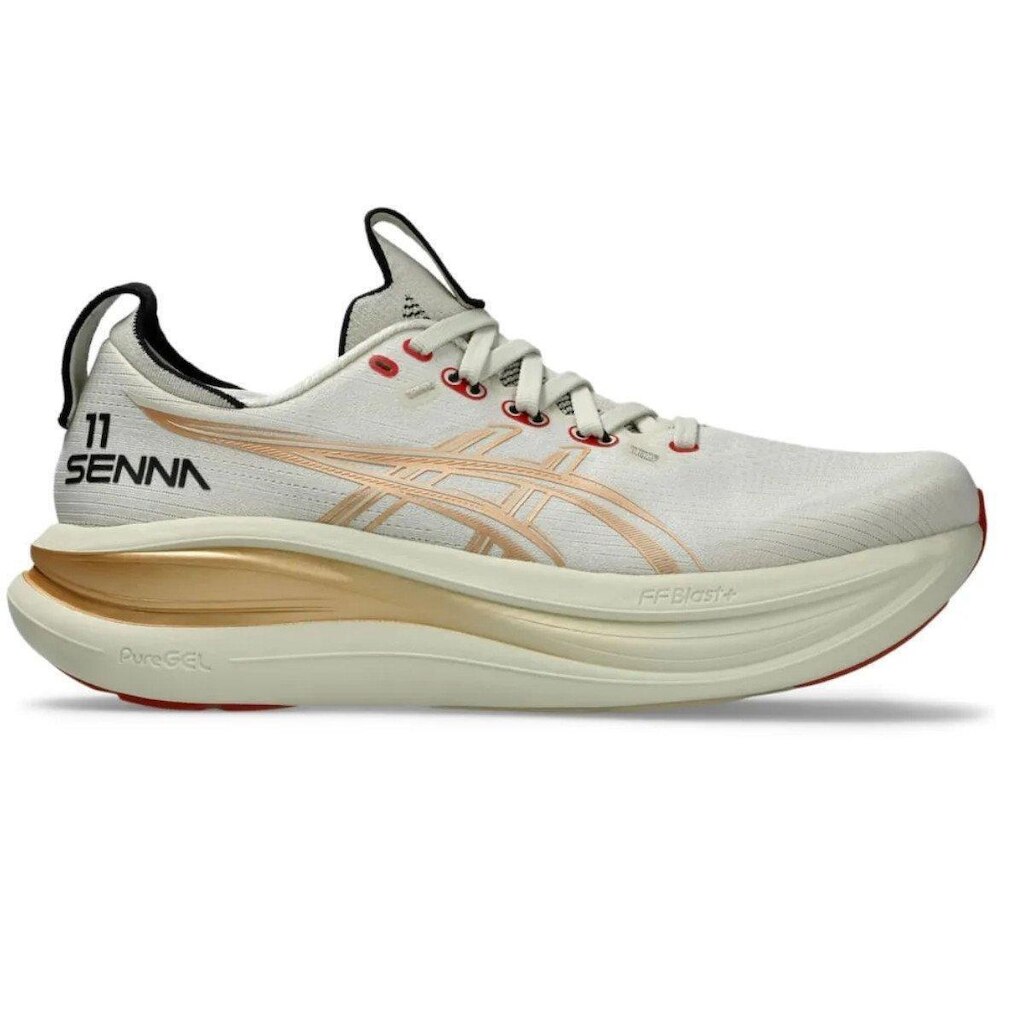 Tênis Feminino Nimbus 28 Senna 11 Asics - Bege