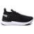 Tênis Feminino Para Academia Caminhada Esporte Leve E Confortável Calçe Facil com Cadarço Prime - Preto+Branco