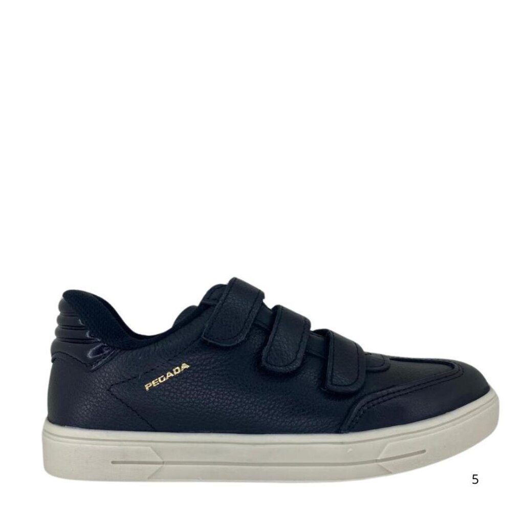 Tênis Feminino Pegada Em Couro Com Velcro 211159