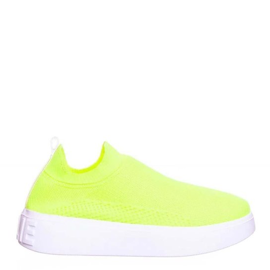 Tênis Feminino Petite Jolie Pj6420 Amarelo Neon Netshoes