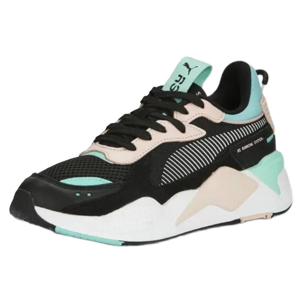 Tênis Feminino Puma RS-X Reinvention Preto e Rosa