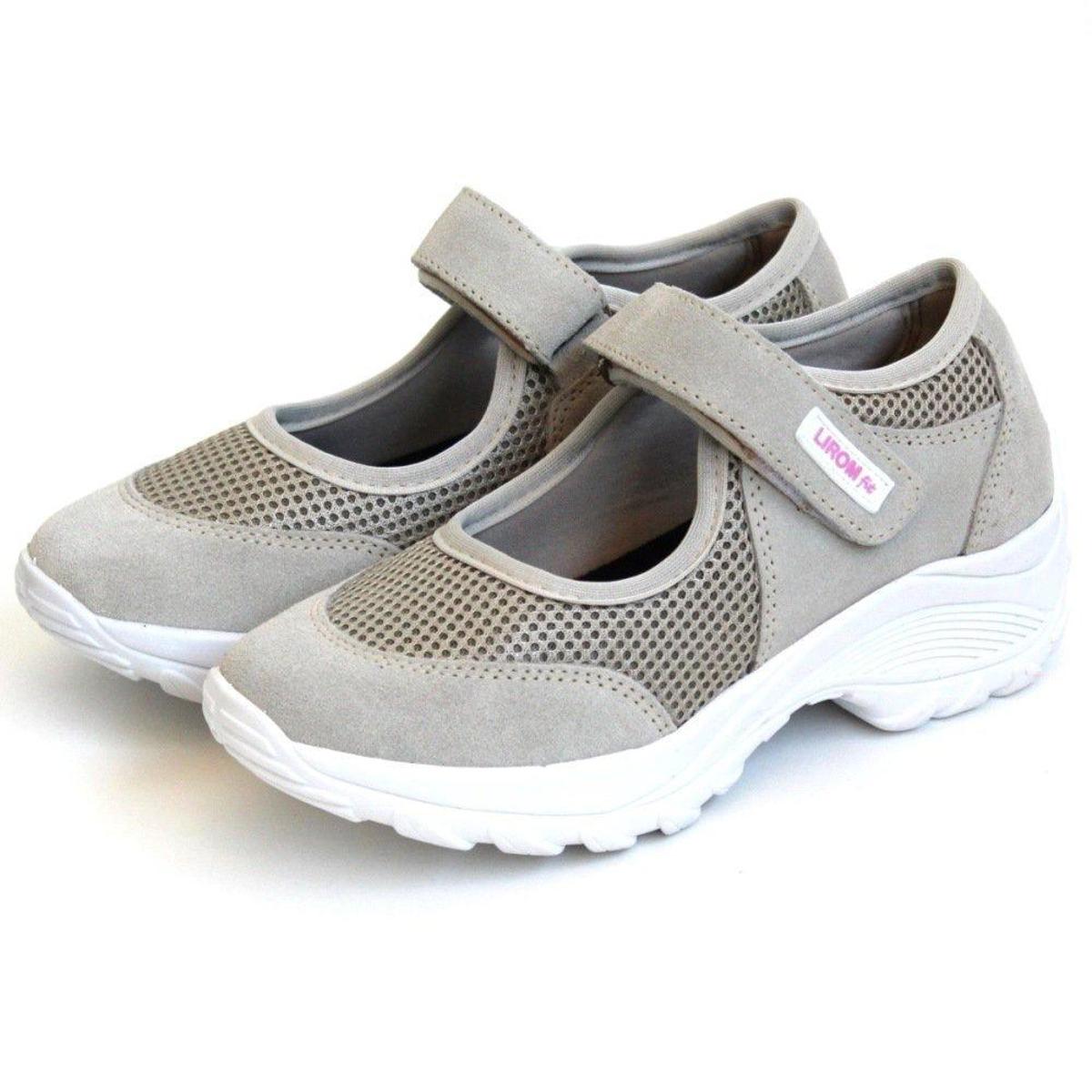 Tenis Feminino Sapatilha Lirom Sapato Boneca Confortavel Sola Alta Bege -  Bege | Netshoes