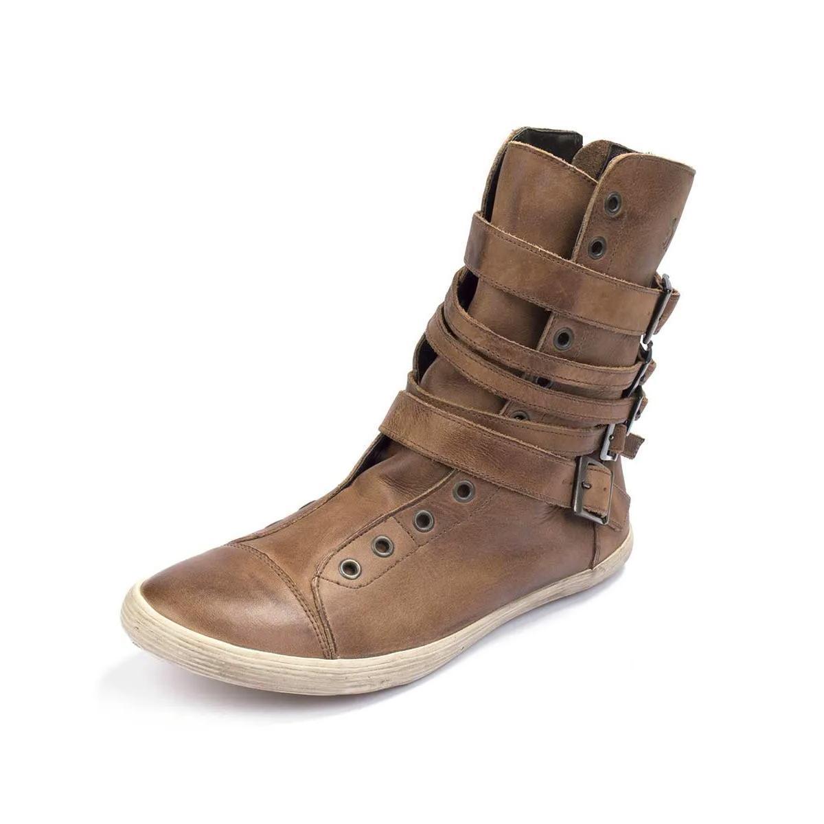 Tênis Feminino SideWalk Cano Alto Graxosa - Café | Netshoes