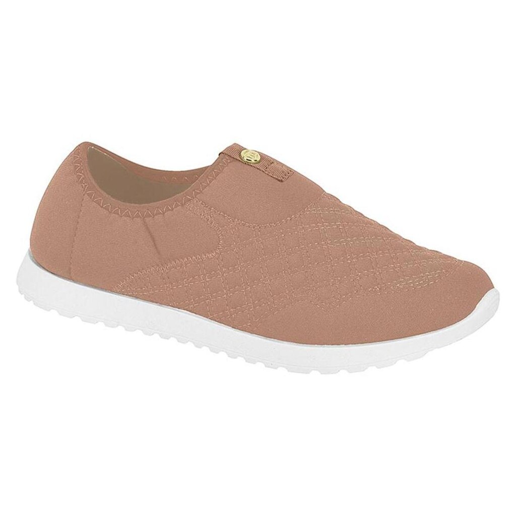Tênis Feminino Slip On Moleca Matelassê
