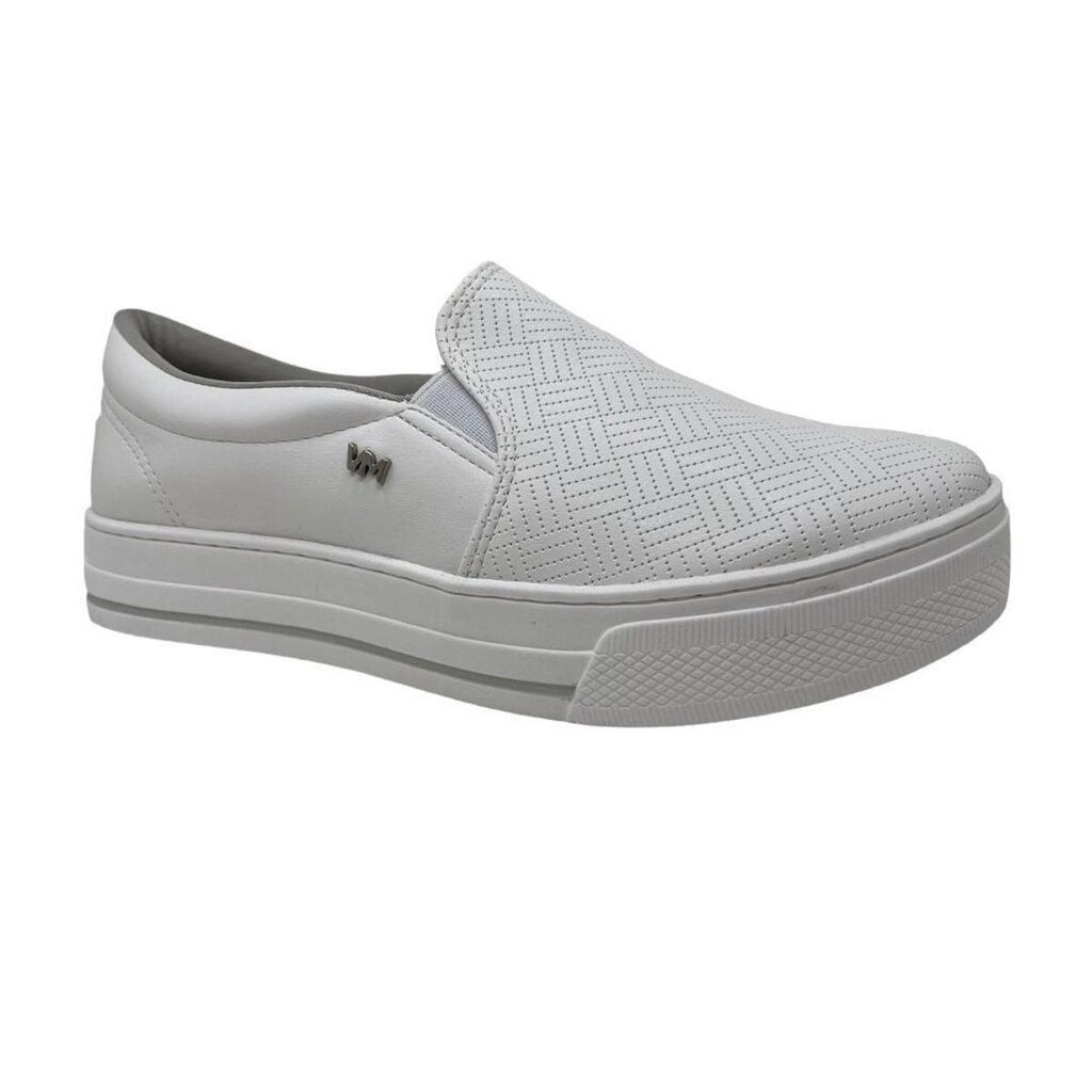 Tênis Feminino Slip On Via Marte 23-4701-02 Branco