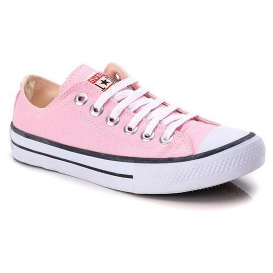 Tênis Feminino Star Old Tradicional Baixo Retro All Skool - Rosa Menor preço em Tênis Feminino Star Old Tradicional Baixo Retro All Skool - Rosa