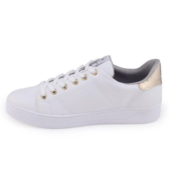 Tênis Feminino Via Marte 020-001 casual napa cadarço