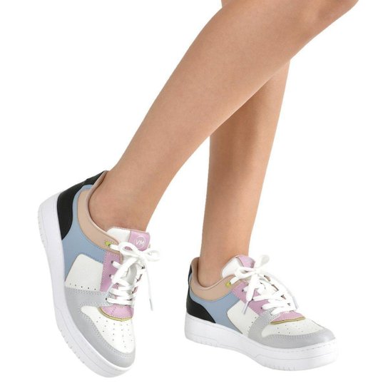 Tênis Feminino Via Marte 21-11702 - Colorido Menor preço em Tênis Feminino Via Marte 21-11702 - Colorido