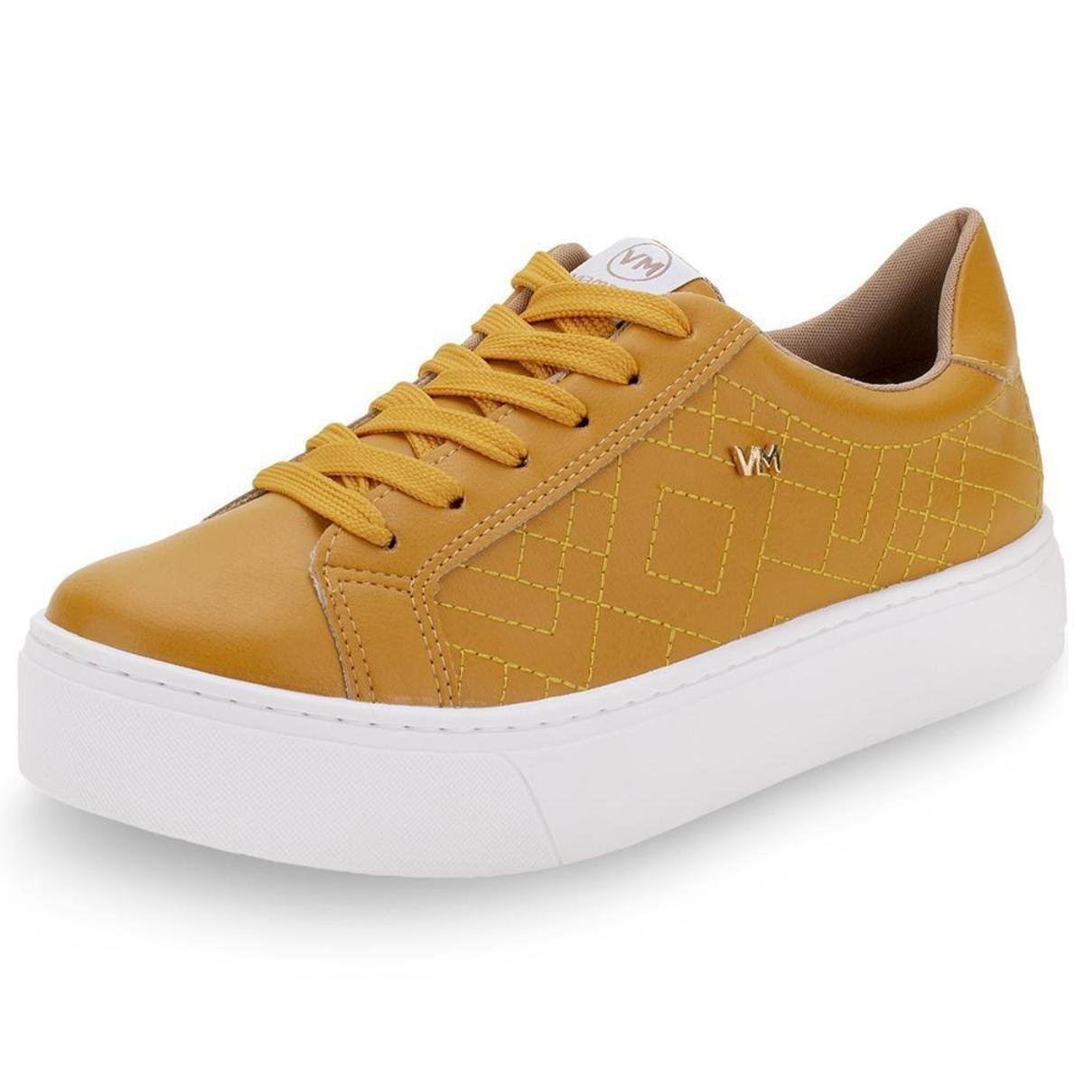Tênis Feminino Via Marte - Amarelo | Netshoes
