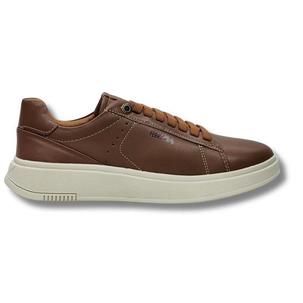 Tênis Ferracini Logan Sneaker De Couro Original Masculino