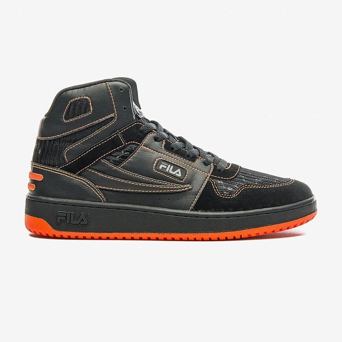 Tênis Fila Acd Mid Dark Pumpkin Masculino - Preto | Netshoes