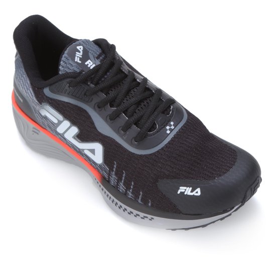 Tênis Fila Atmosphere Masculino - Preto+Grafite Menor preço em Tênis Fila Atmosphere Masculino - Preto+Grafite