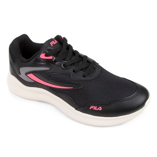 Tênis Fila Camber Feminino - Preto+Pink