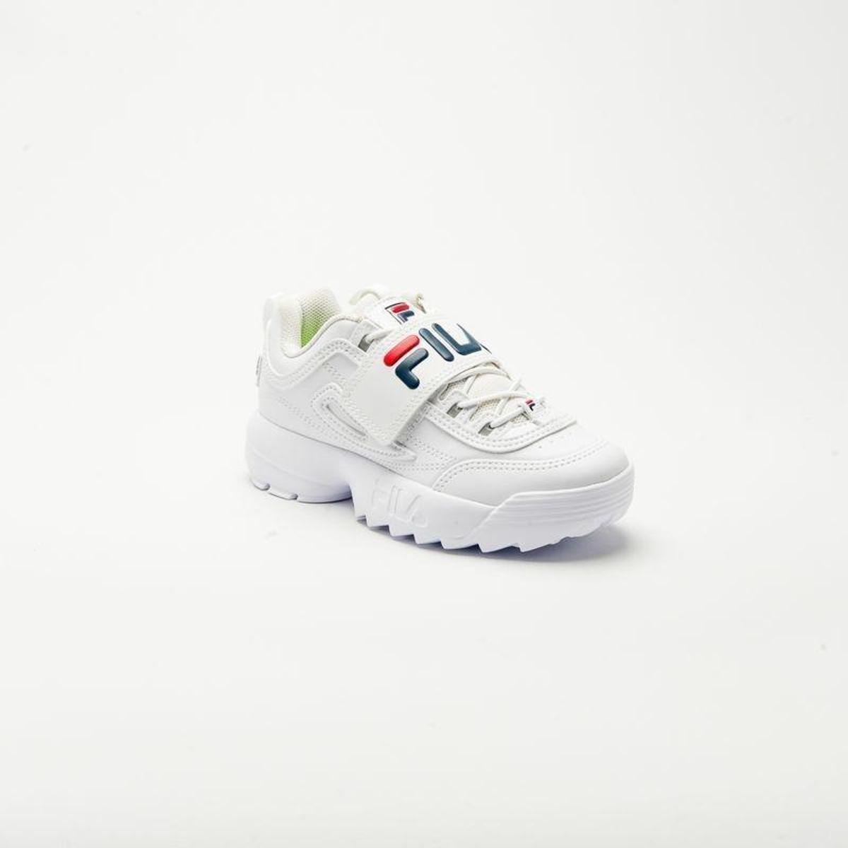 Tênis Fila Disruptor VLC Infantil Branco - Branco | Netshoes