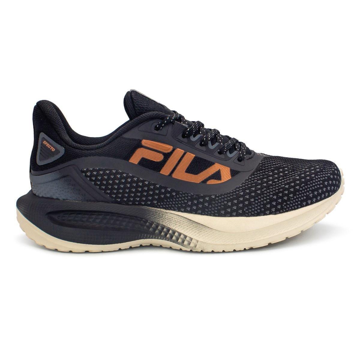 Tênis Fila Efecto Feminino Preto+Cobre Netshoes