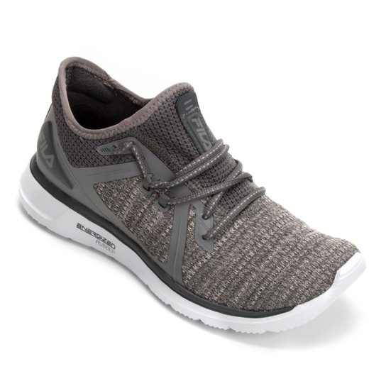 Tênis Fila Eternity Feminino - Cinza Menor preço em Tênis Fila Eternity Feminino - Cinza