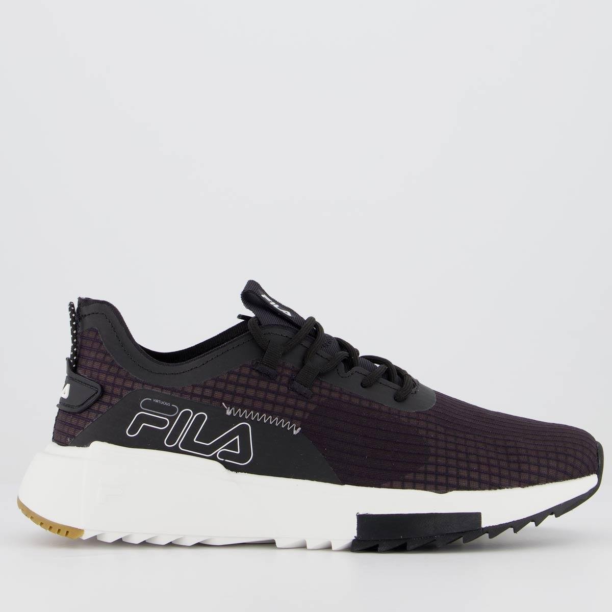 Tênis Fila F Virtuous Preto e Branco