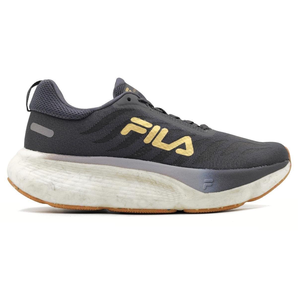 Tênis Fila Iconic Fila Preto E Dourado Fila Iconic Hotsell