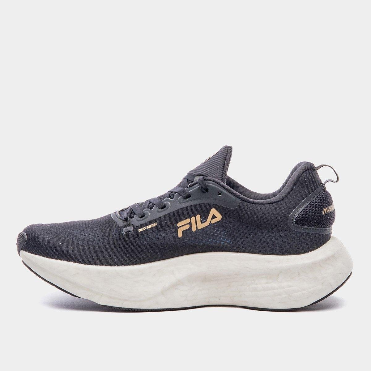 Tênis Fila Float Maxxi Pro Masculino Preto+Chumbo Netshoes