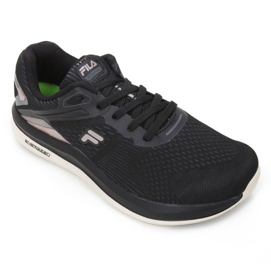 Tênis Fila Fr Light 2.0 Feminino - Preto+Bronze Menor preço em Tênis Fila Fr Light 2.0 Feminino - Preto+Bronze