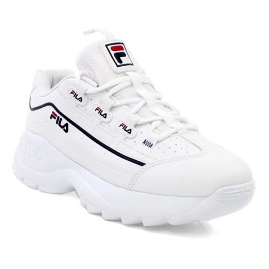 Tenis Fila Hometown Feminino - Branco Menor preço em Tenis Fila Hometown Feminino - Branco