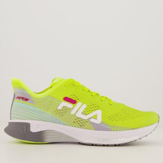 Tênis Fila KR5 Feminino Limão - Verde Menor preço em Tênis Fila KR5 Feminino Limão - Verde