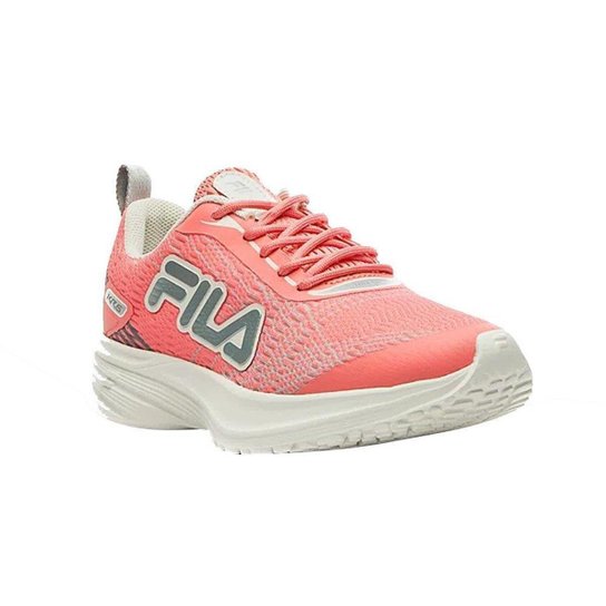 Tênis Fila KR6 Infantil Feminino - Rosa Menor preço em Tênis Fila KR6 Infantil Feminino - Rosa