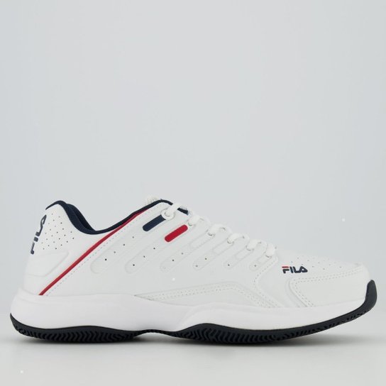 Tênis Fila Lugano 6.0 V2 Masculina - Branco Menor preço em Tênis Fila Lugano 6.0 V2 Masculina - Branco