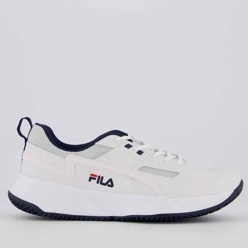 Tênis Fila Precision Branco e Marinho