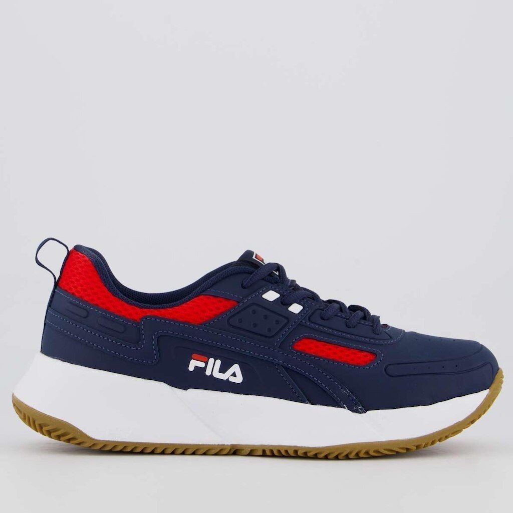 Tênis Fila Precision Marinho e Vermelho
