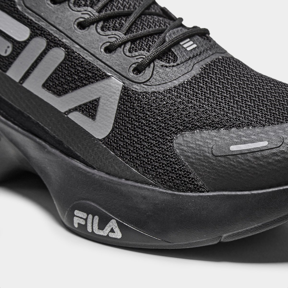 Tênis Fila Progress Lite Masculino Preto+Cinza Netshoes