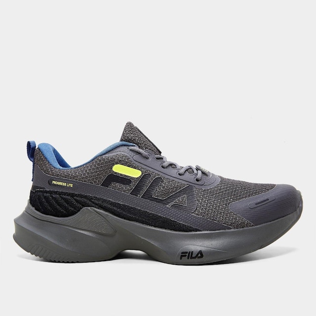 Tênis Fila Progress Lite Masculino - Grafite+Preto