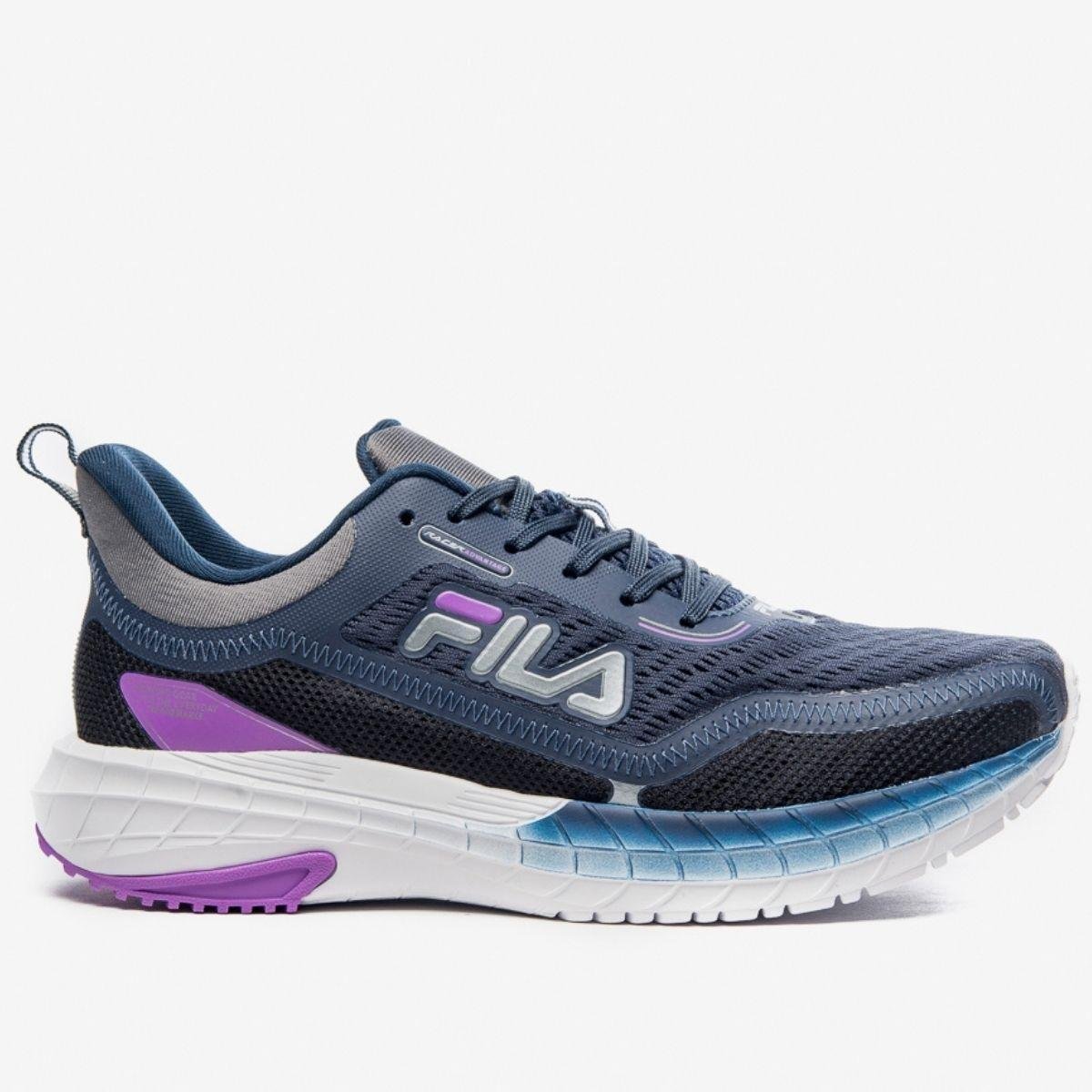 Fila feminino azul netshoes outlet