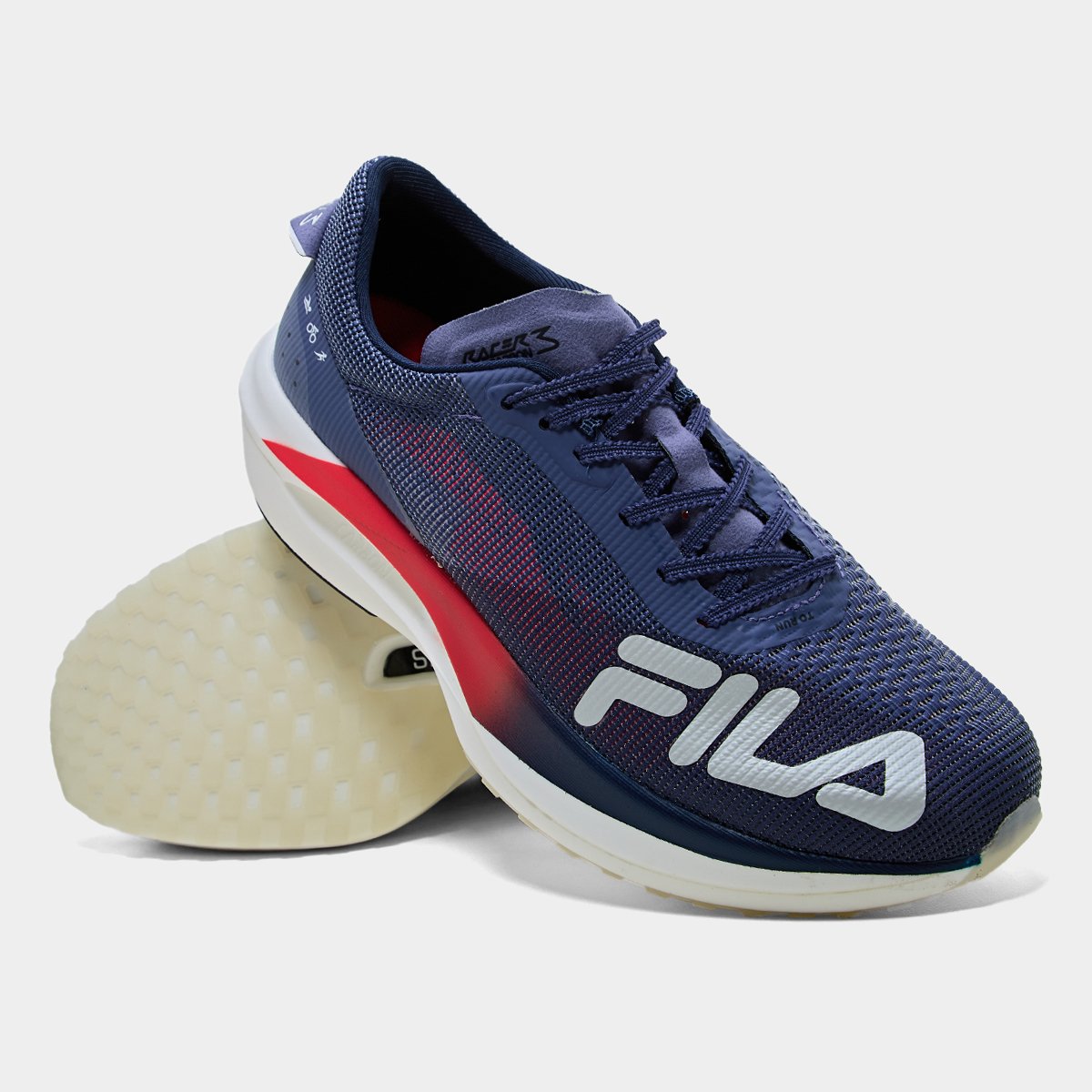 Tênis Fila Racer Carbon 3 Tri Masculino - 2