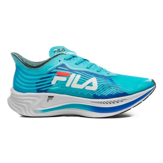 Tênis Fila Racer Carbon Unissex Azul - Azul Menor preço em Tênis Fila Racer Carbon Unissex Azul - Azul