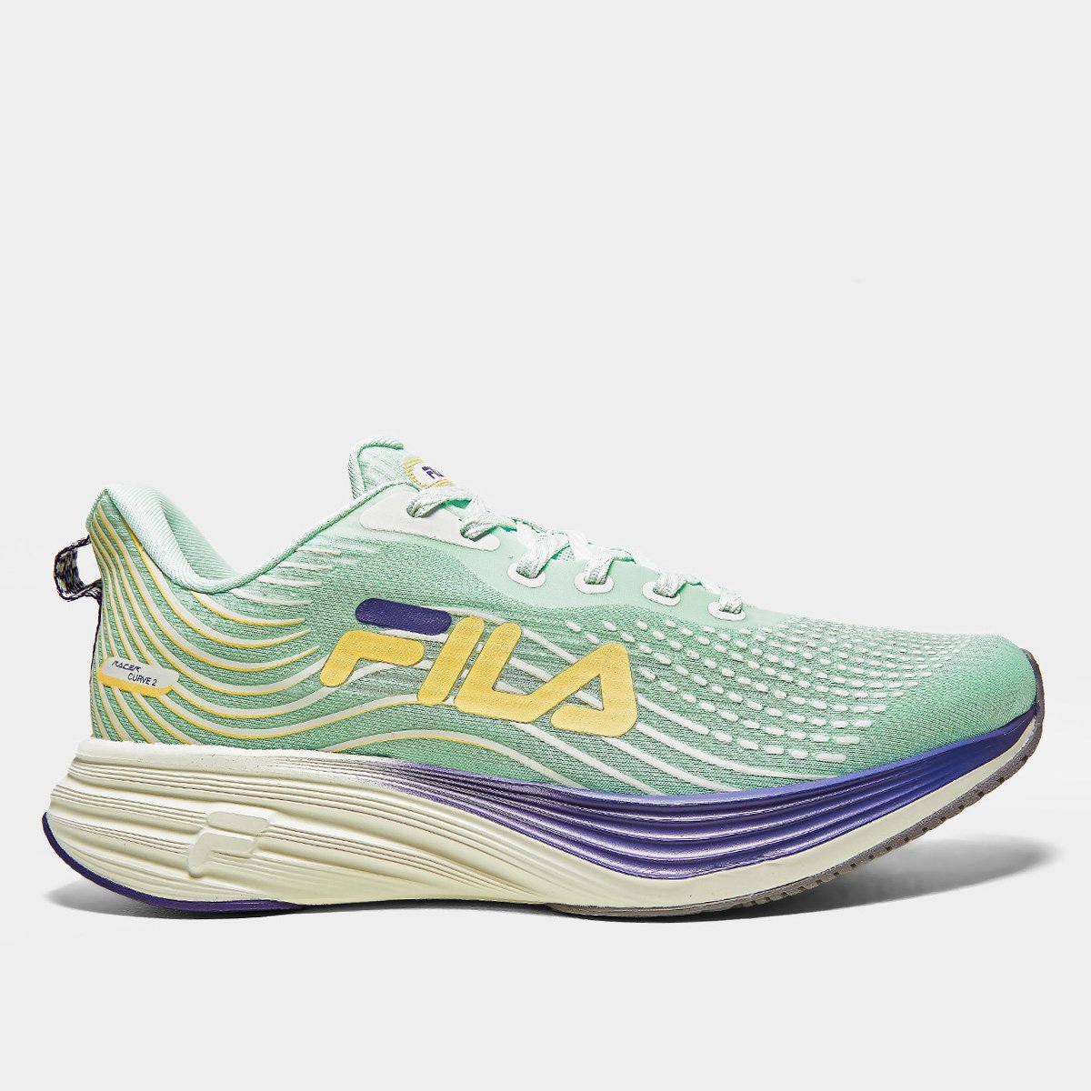 Tênis Fila Racer Curve 2 Feminino Menor preço em Tênis Fila Racer Curve 2 Feminino