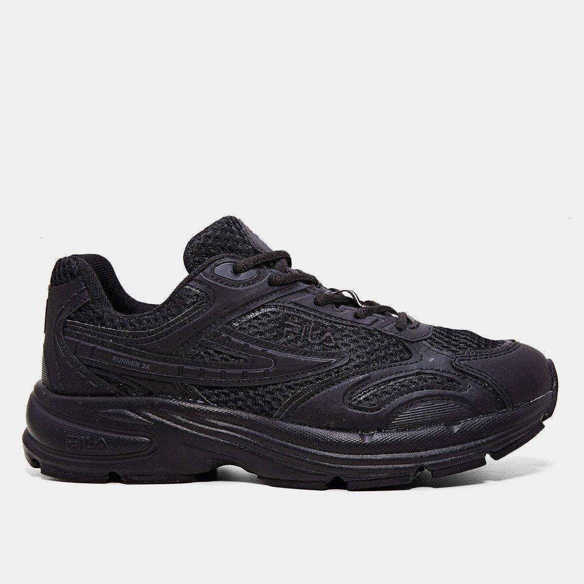 Tênis Fila Runner 2k Masculino Preto+Grafite Netshoes