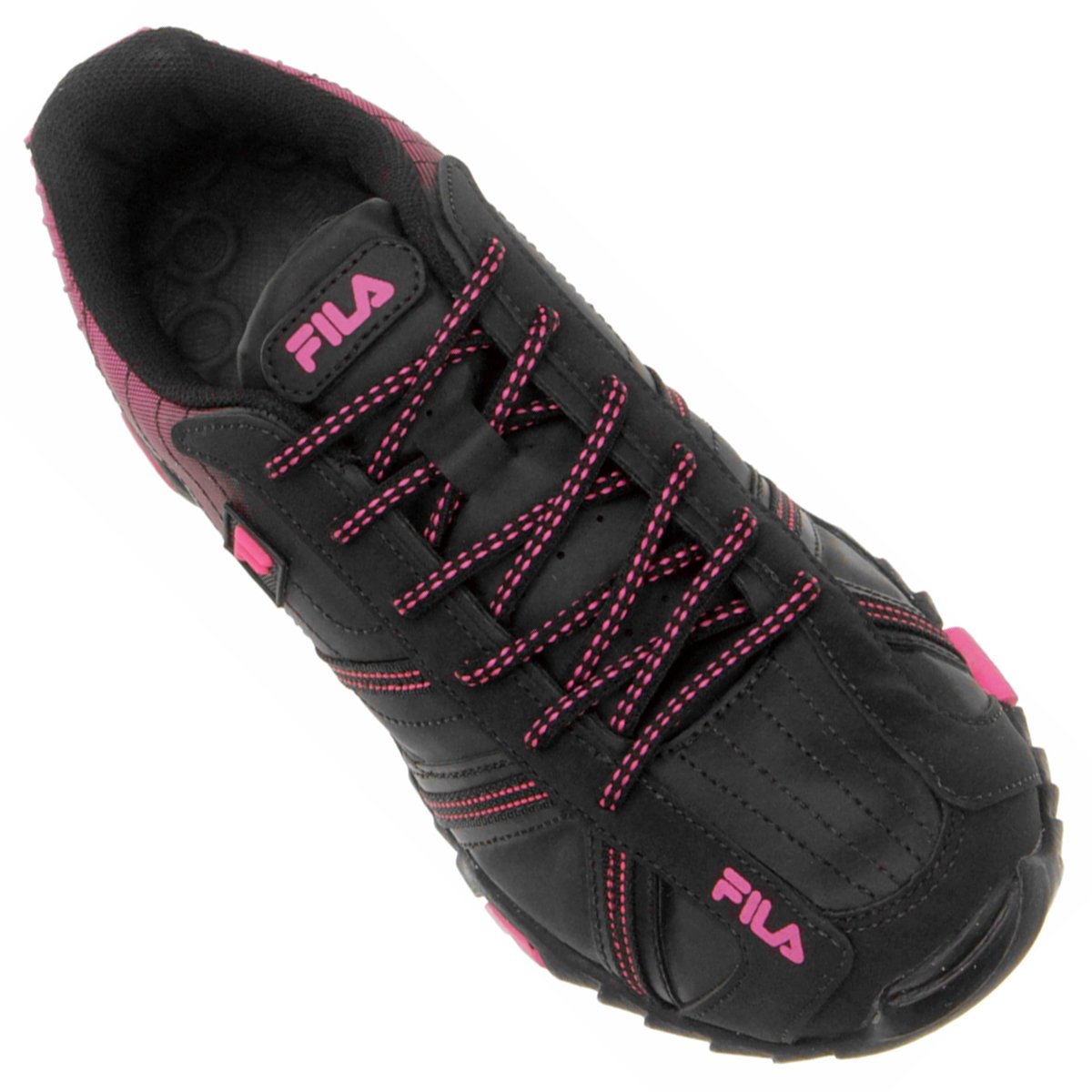 Tênis Fila Slant Summer Feminino Preto+Rosa Netshoes