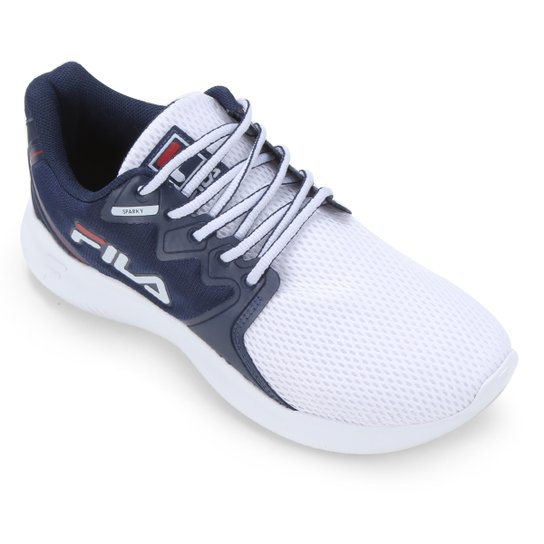 Tênis Fila Sparky Masculino - Branco+Marinho é ruim? Tênis Fila Sparky Masculino - Branco+Marinho é boa?