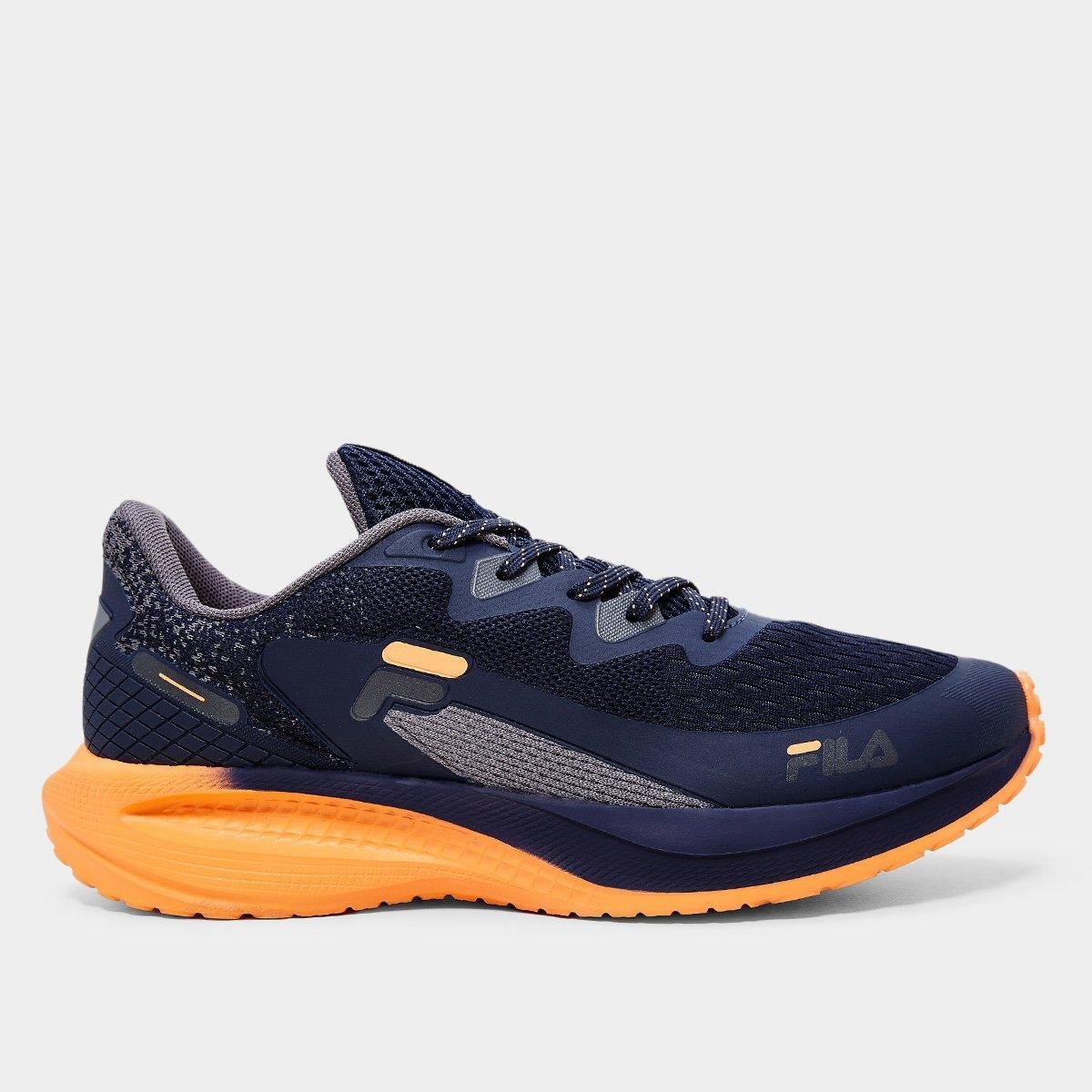 Tênis Fila Spritz Masculino - Marinho+Laranja | Netshoes