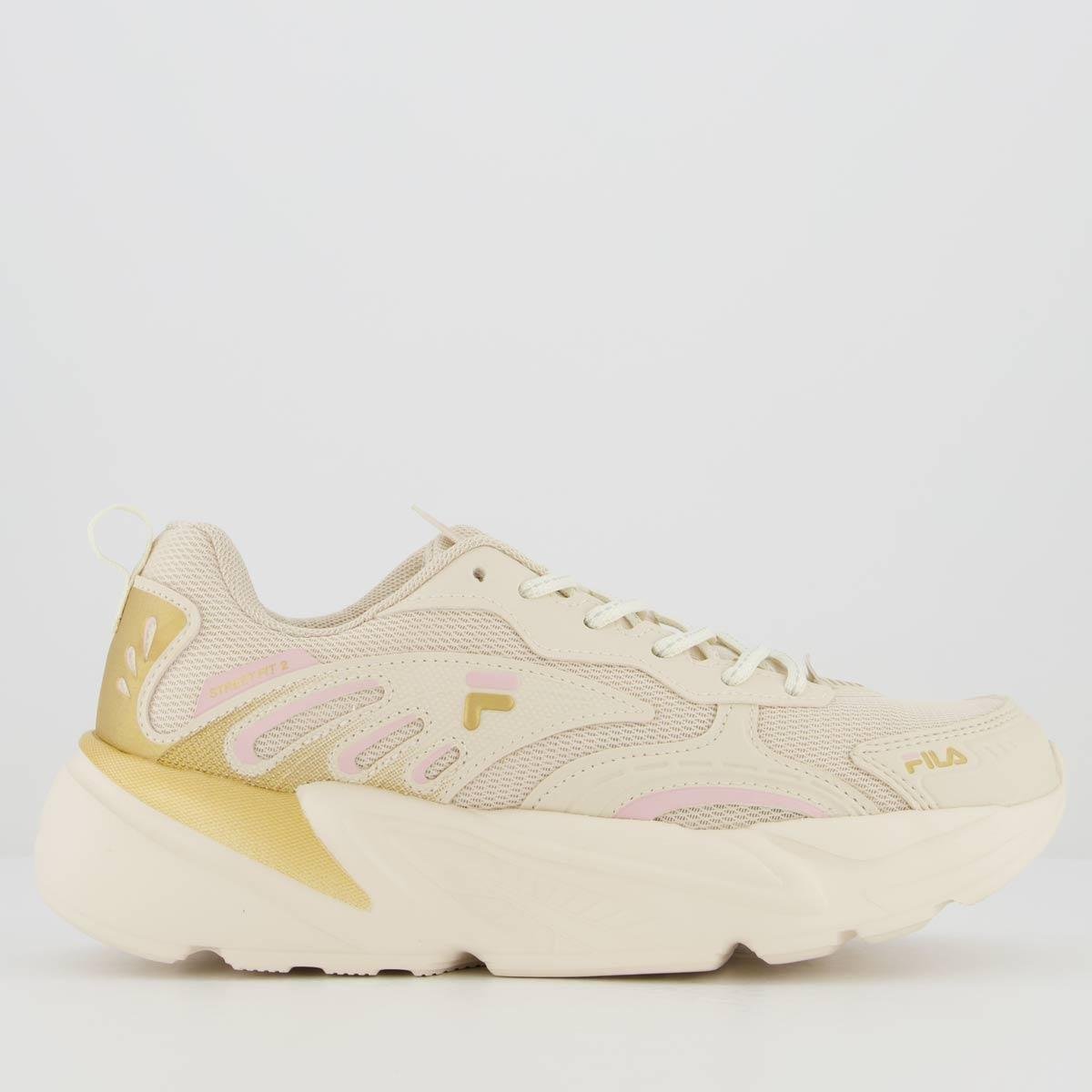 Tênis Fila Street Fit 2 Feminino Bege