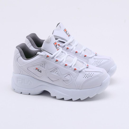 Tênis Fila Styling Feminino - Branco Menor preço em Tênis Fila Styling Feminino - Branco