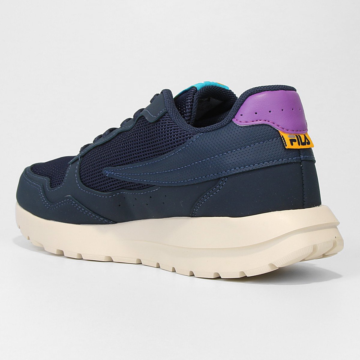 Tênis Fila Tractor Feminino Azul Navy Netshoes
