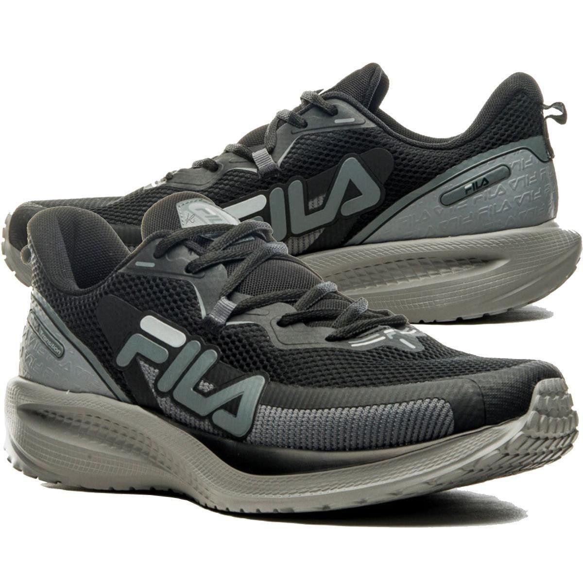 Tênis Fila Transition Masculino Original Preto Netshoes