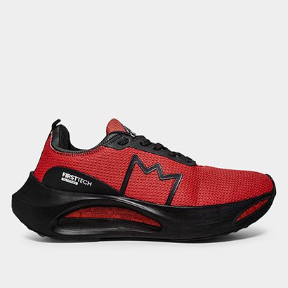 Tênis First T191 Masculino - Preto+Vermelho | Netshoes