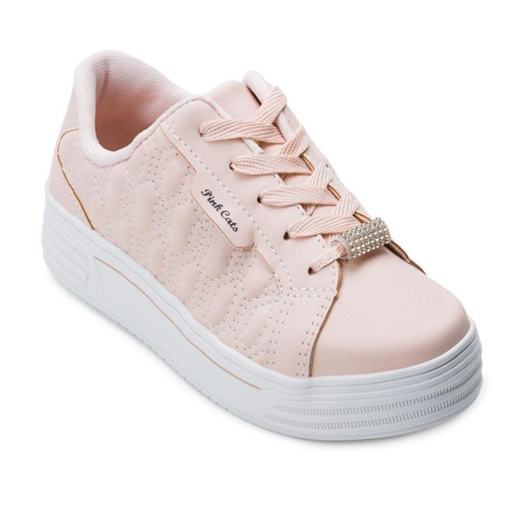 Tênis Flatform Pink Cats Juvenil PC21-V2083