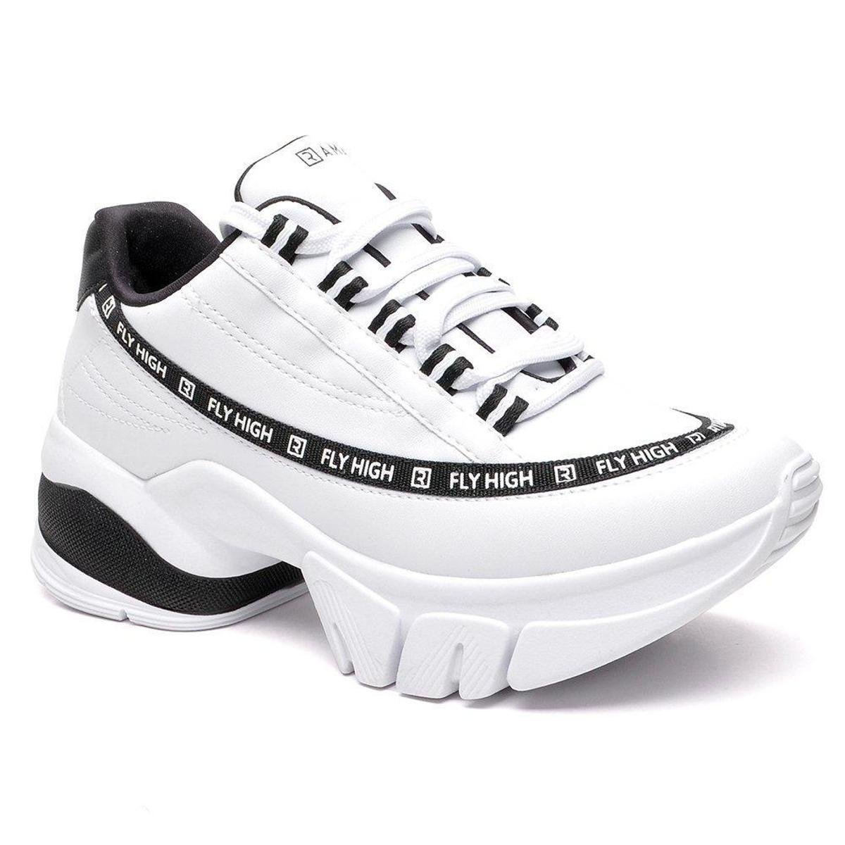 Tênis Flatform Ramarim Feminino 22-80104 Menor preço em Tênis Flatform Ramarim Feminino 22-80104