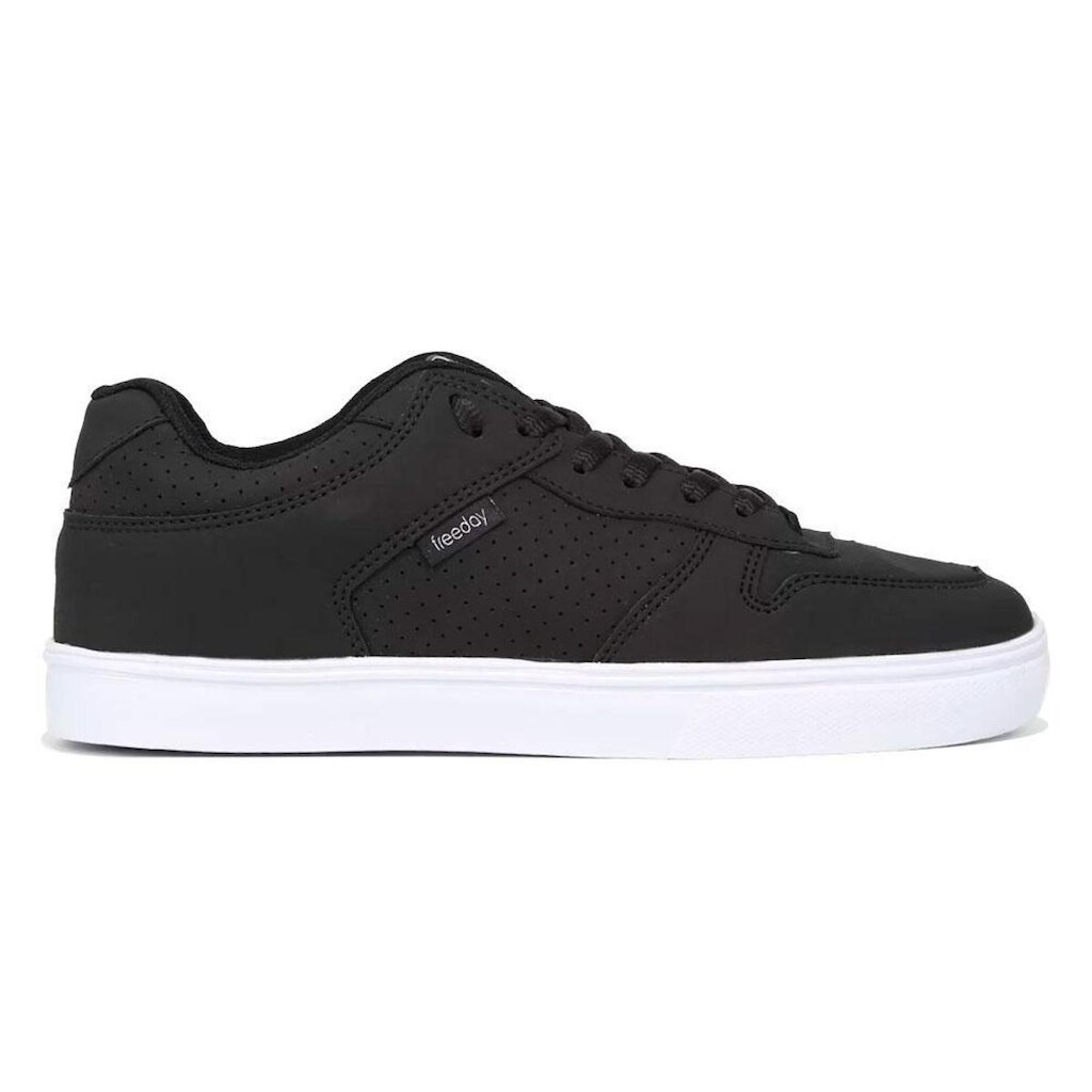Tênis Freeday Grandir Preto Branco Branco
