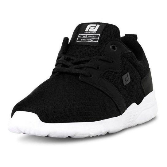Tênis Freeday Thunder Preto Branco Netshoes